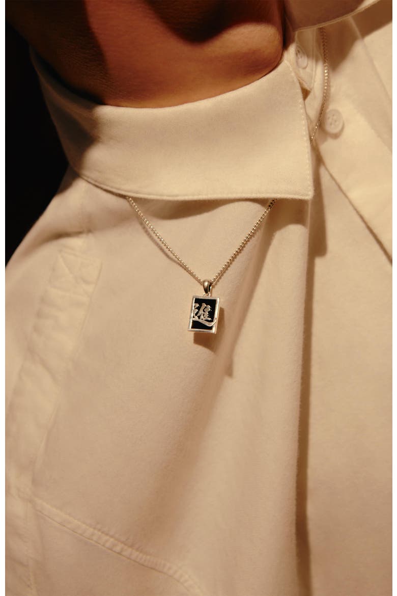 ASCEND Pendant Necklace, Alternate, color, Silver