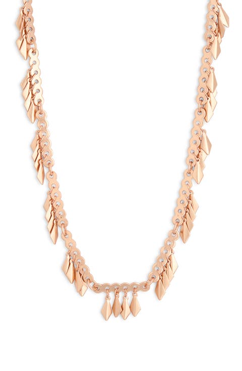 Long Fringe Necklace