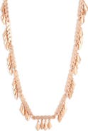 Karine Sultan Long Fringe Necklace