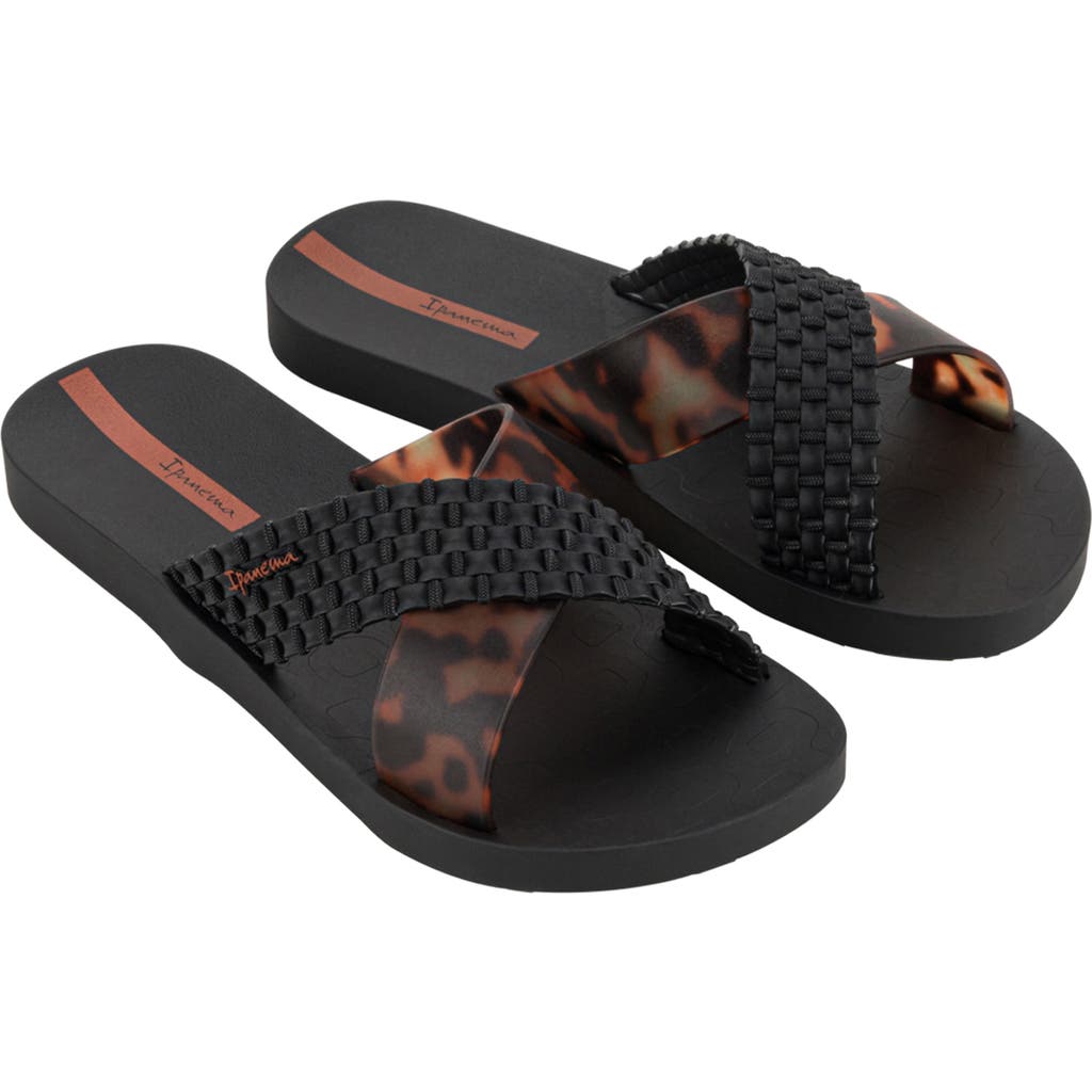 Ipanema Sense Slide Sandal In Black