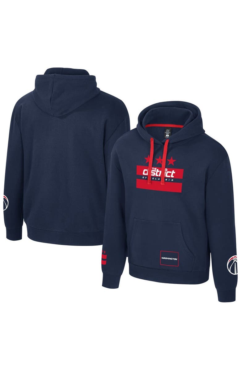 Stadium Essentials Unisex Stadium Essentials Navy Washington Wizards City Star Hoodie, Main, color, Navy