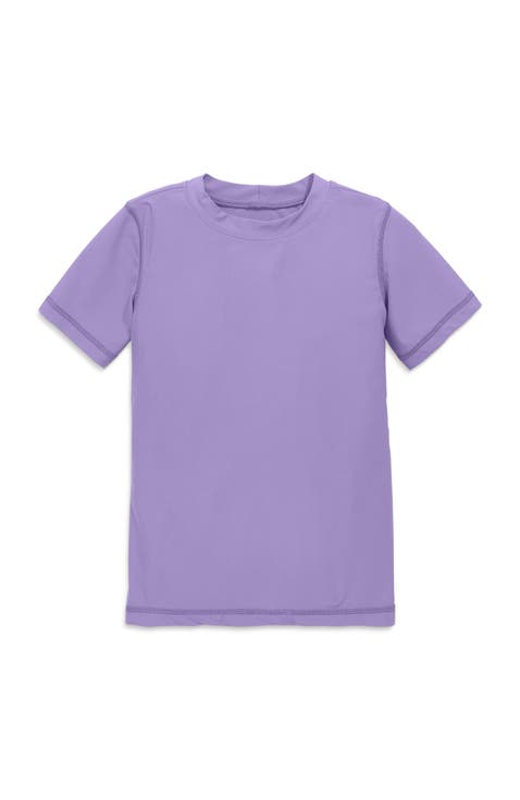 Kids Short Sleeve Rash Guard (Toddler, Little Kid, Big Kid)
