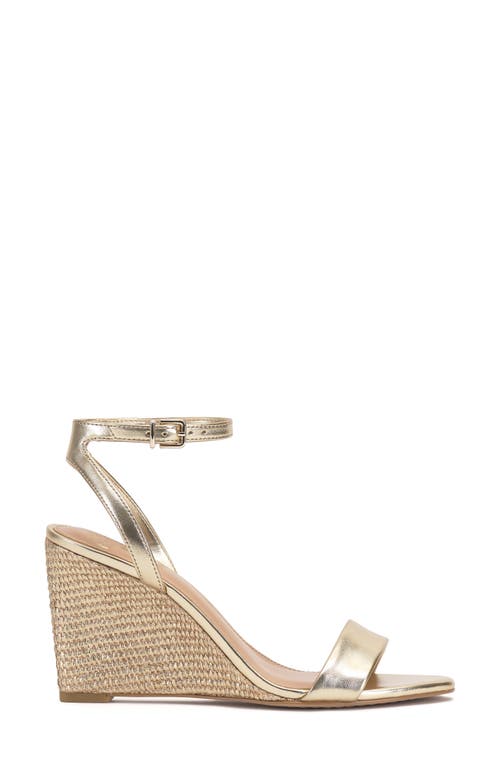 Vince Camuto Jefany Wedge Sandal In Egyptian Gold