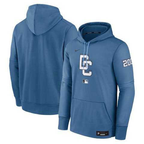 Men
s Nike Blue Washington Nationals 2025 City Connect Authentic Collection Performance Pullover Hoodie