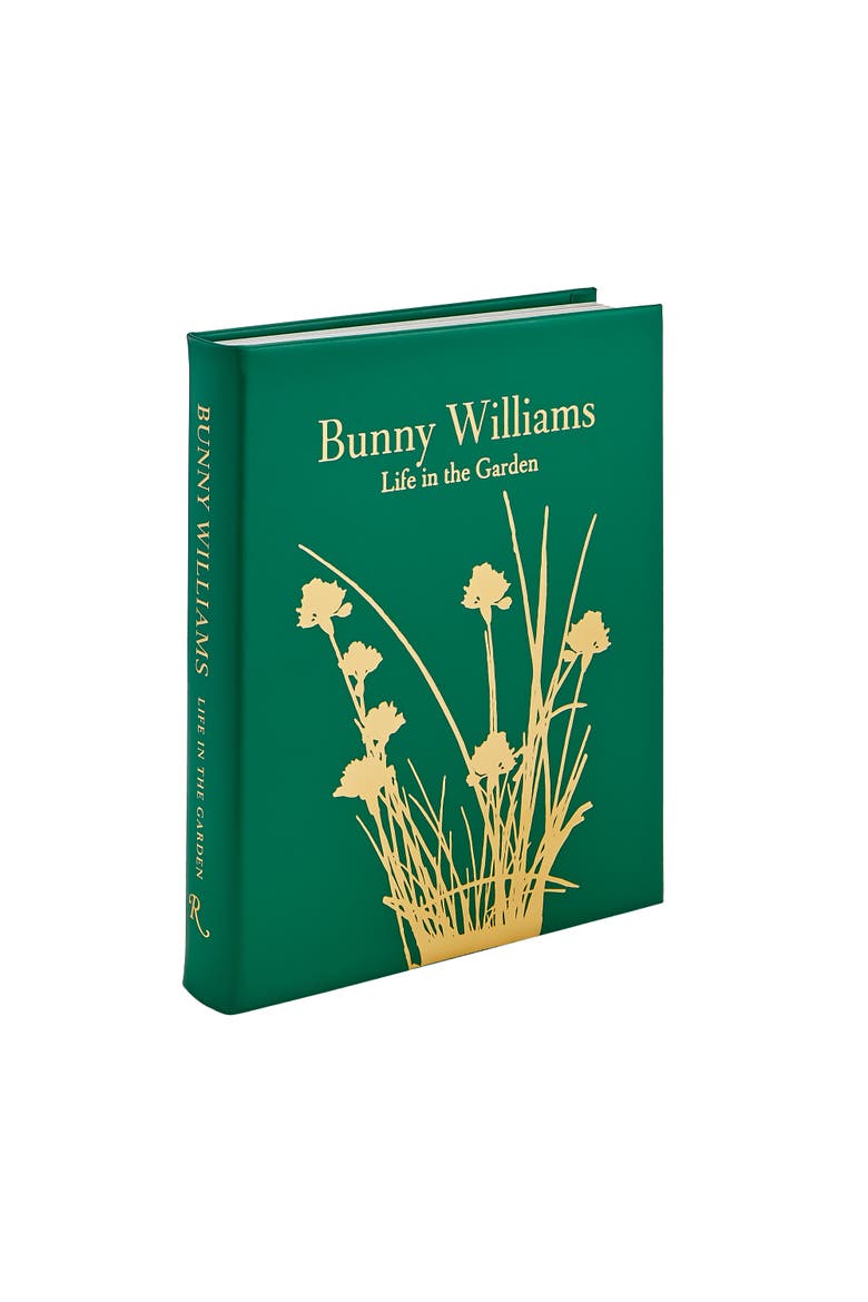 Bunny Williams Life in the Garden Leather Coffee Table Book, Alternate, color, Emerald