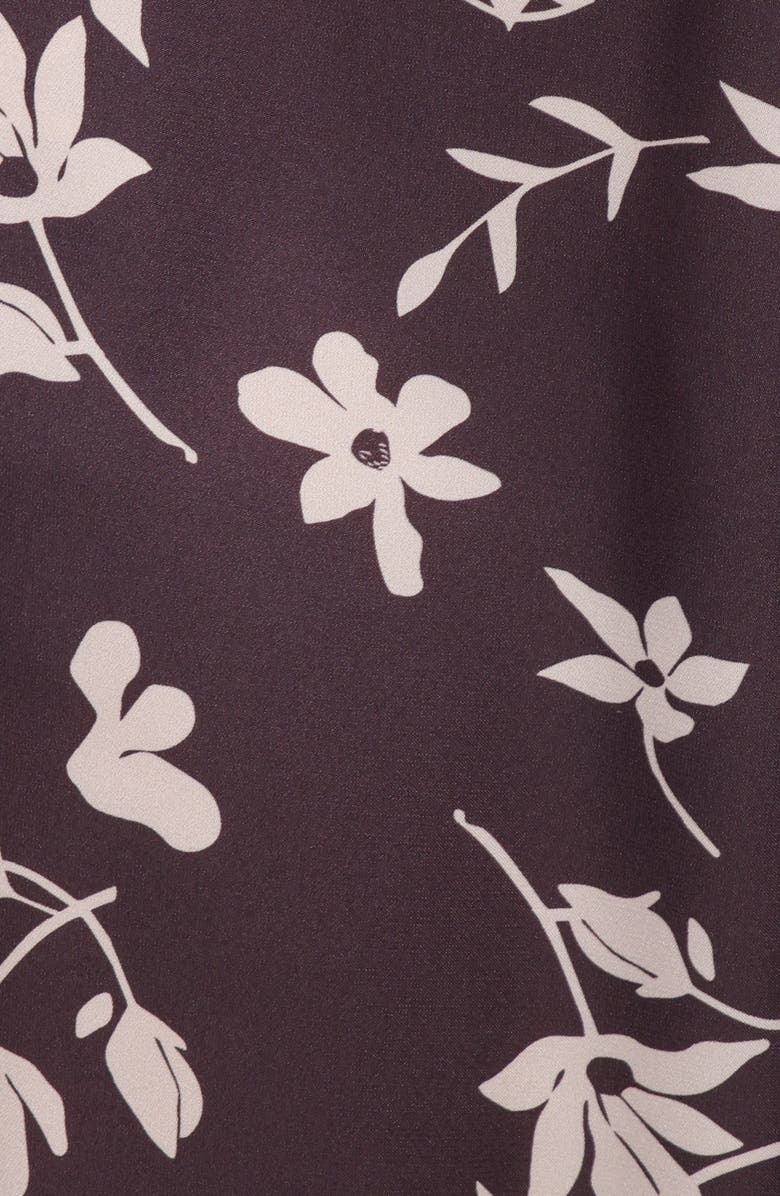 Petal & Pup Romola Print Pants, Alternate, color, Brown Cream Floral