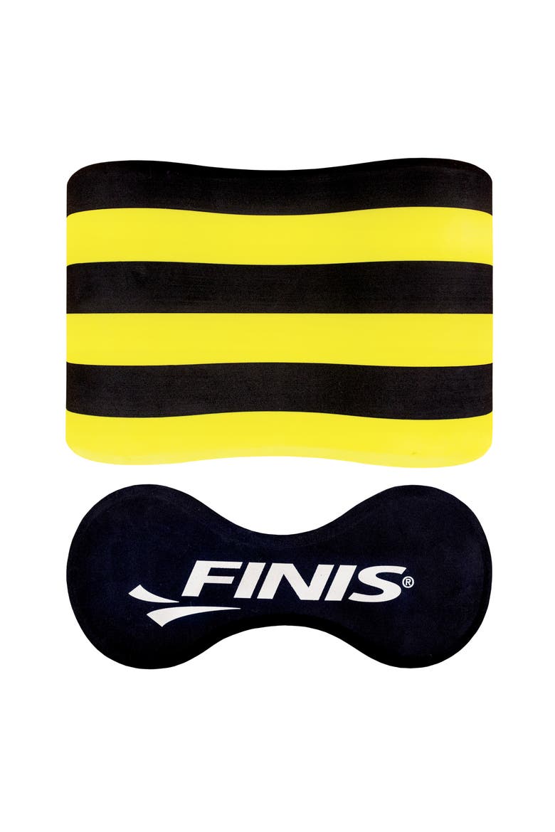 Foam Pull Buoy for Swim Training Upper Body Strength Builder Improves Stroke Technique Soft EVA Foam, Main, color, Yellow & Black