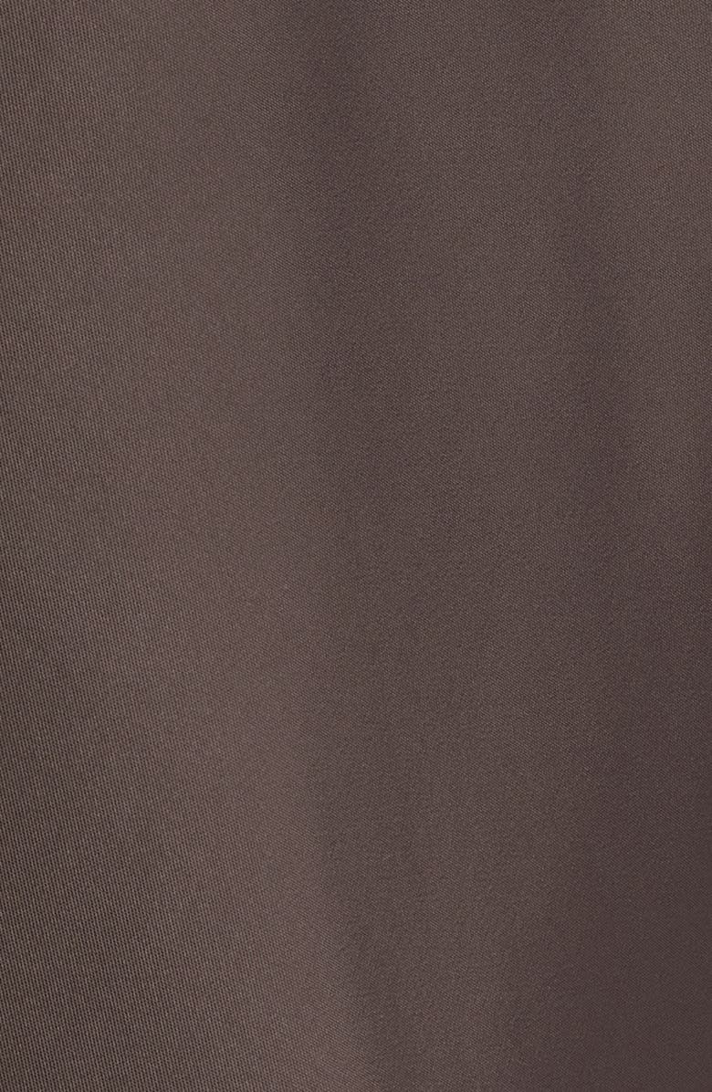 Petal & Pup Alira Satin & Lace Midi Skirt, Alternate, color, Brown