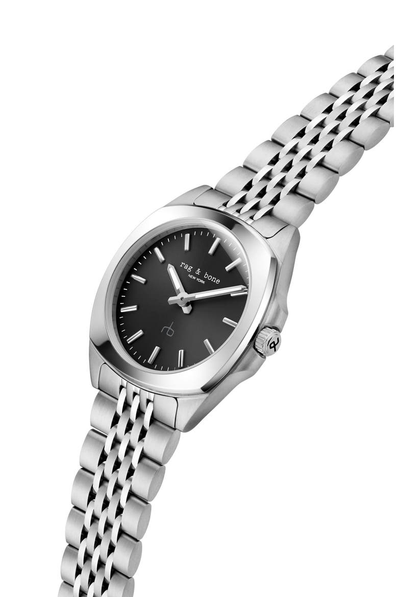 Bleeker Bracelet Watch, 30mm, Alternate, color, SILVER