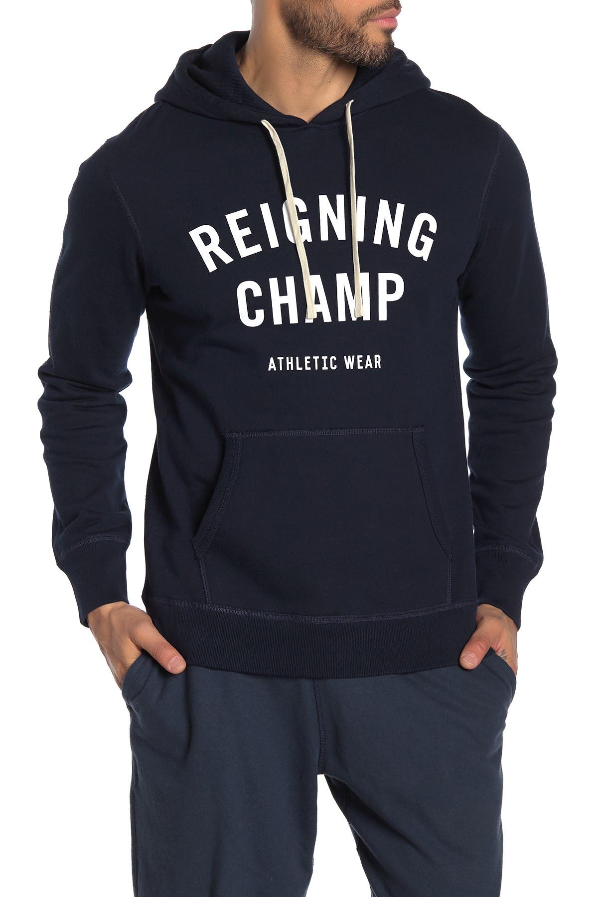 Reigning Champ Terry Gym Logo Pullover (Men) | Nordstromrack