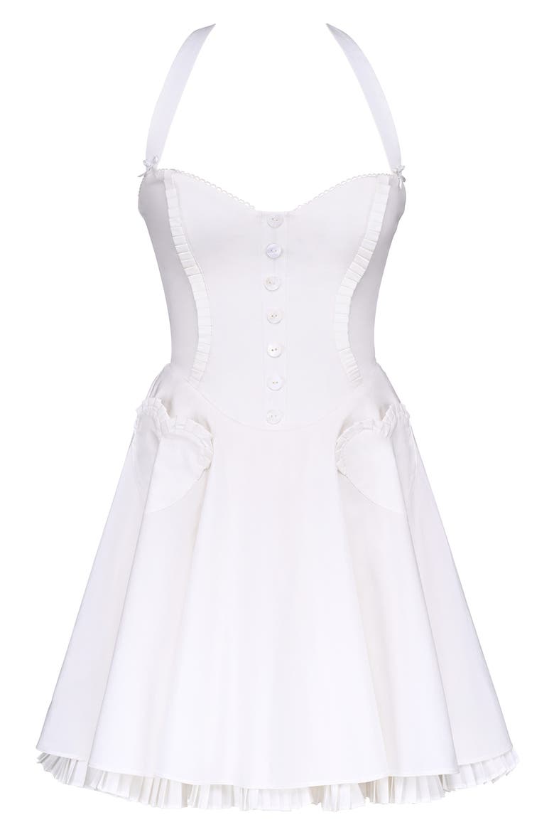 Heidi Minidress, Alternate, color, WHITE