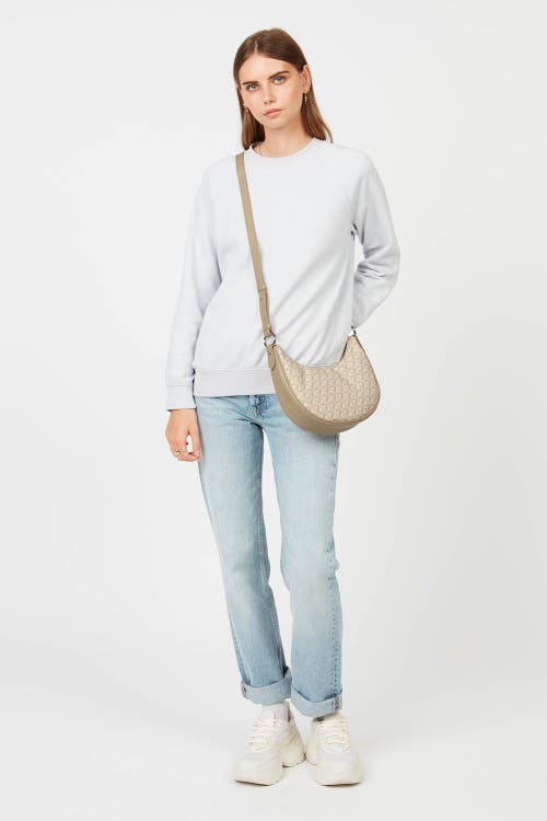 Lancaster Zipped Hobo Bag Ikon It In Beige