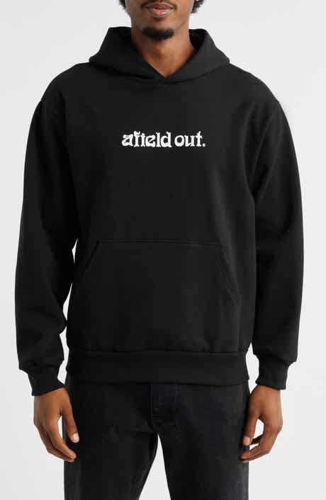 Afield Out Abyss Logo Cotton Fleece Graphic Hoodie