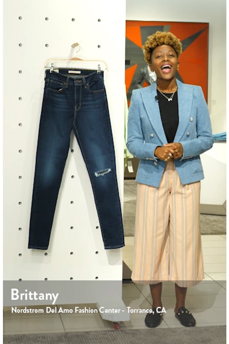 Levi's® 721™ Ripped High Waist Skinny Jeans video