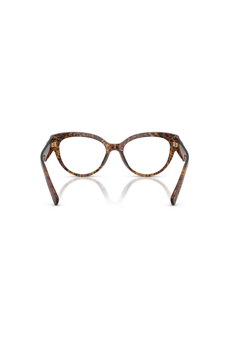 52mm Cat Eye optical glasses, Alternate, color, Brown