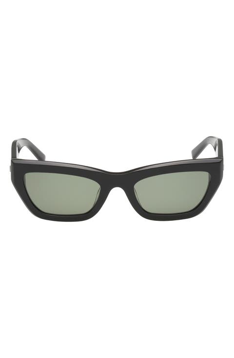 52mm Cat Eye Sunglasses