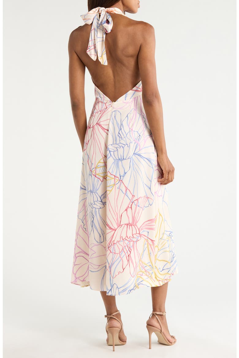 Cosima Woven Dress, Alternate, color, PASTEL SKETCH