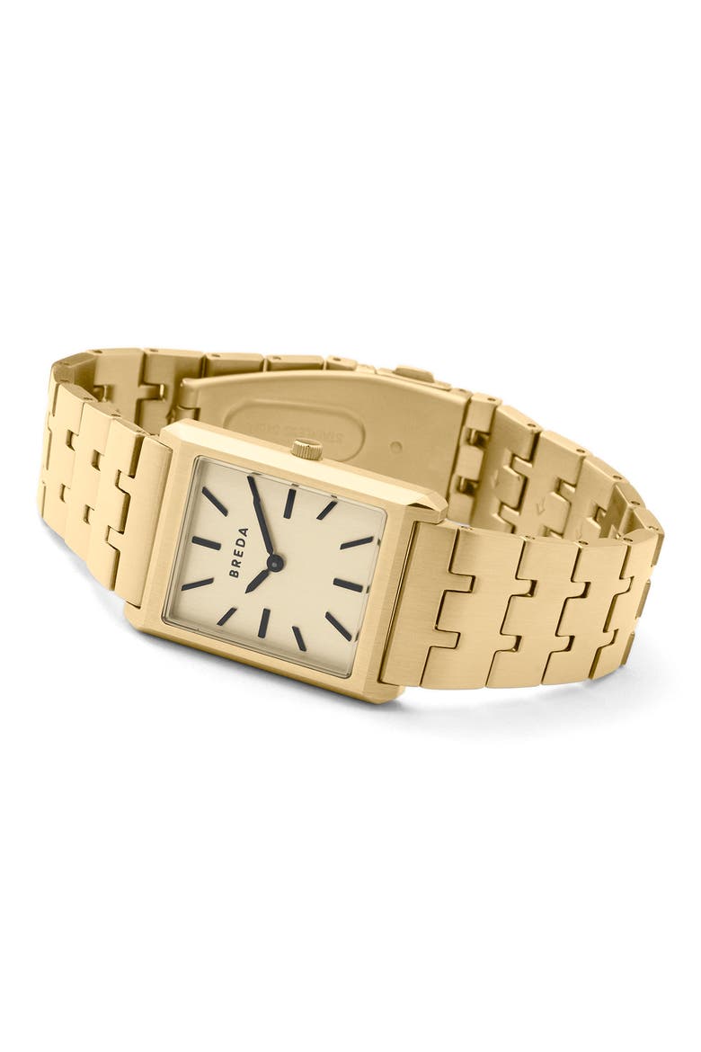 Virgil Bracelet Watch, 26mm, Alternate, color, GOLD/ GOLD/ CHAMPAGNE