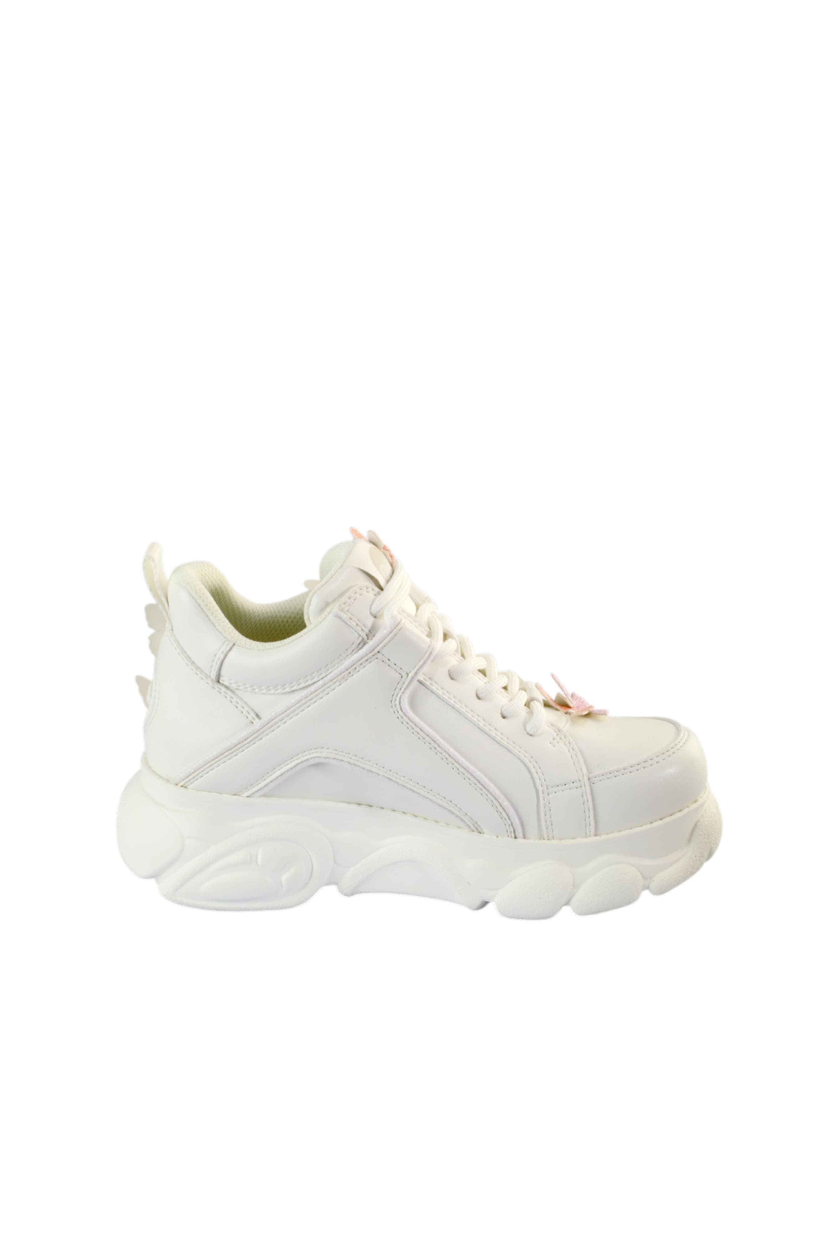 Buffalo Boots Cld Corin Butterflies Sneaker, Alternate, color, White Multi