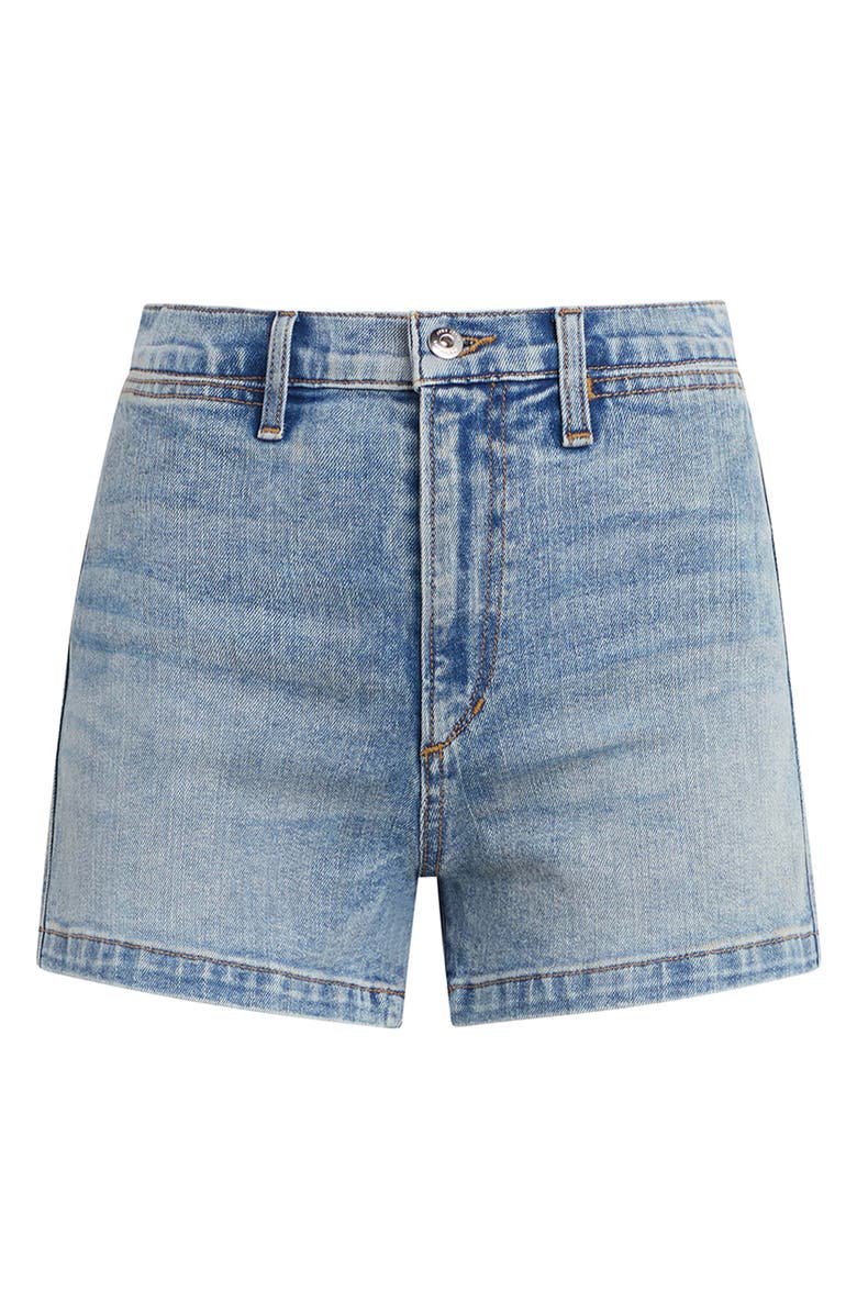 Joe's The A-Line Welt Pocket Denim Shorts, Alternate, color, Vernal