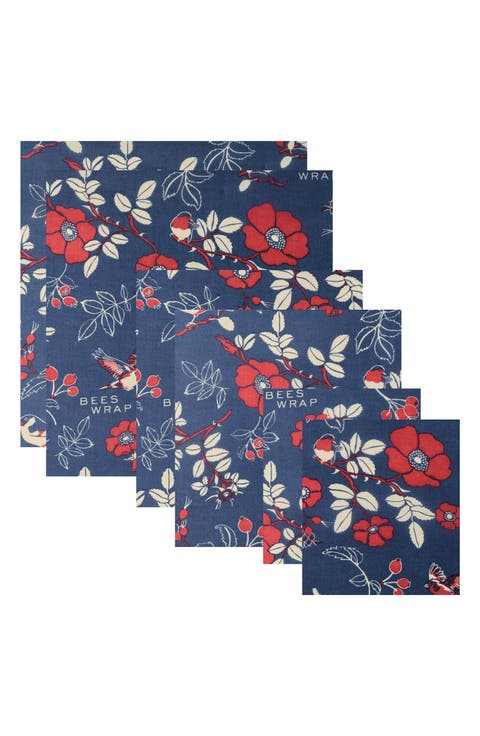 6-Pack Beeswax Food Wraps