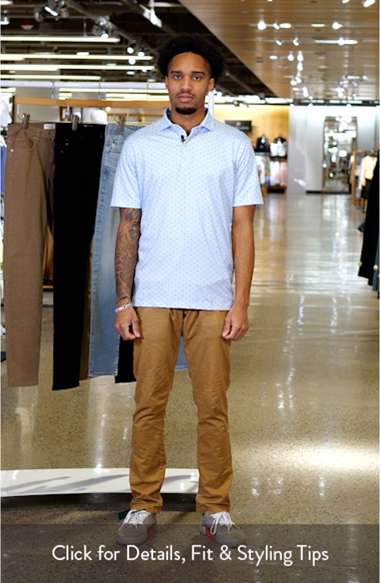 NC Time Abstract Print PREP-FORMANCE Polo, sales video thumbnail