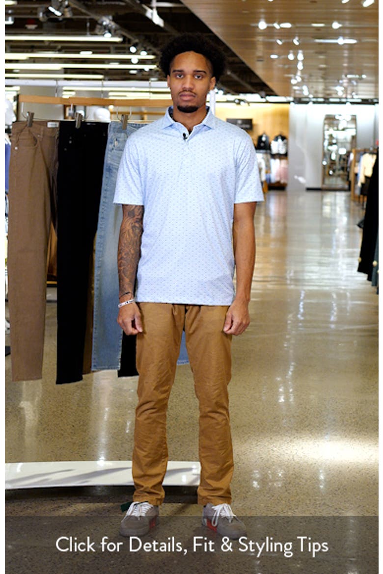 NC Time Abstract Print PREP-FORMANCE Polo video