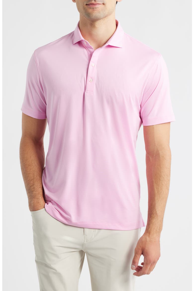 Birdie Classic Fit Performance Polo, Main, color, PORTO PINK
