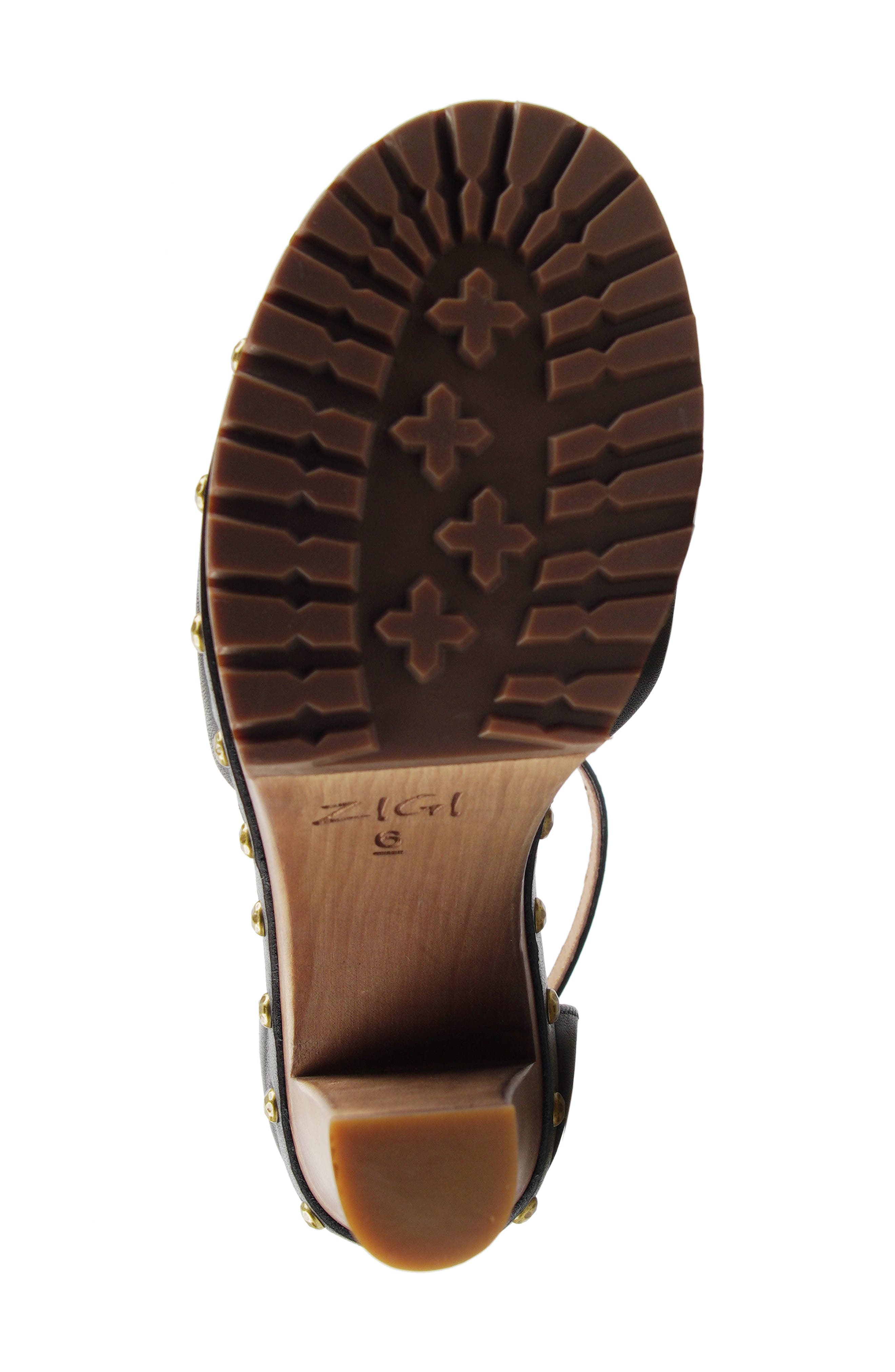 ZIGI Divaa Ankle Strap Platform Pump, Alternate, color, Black