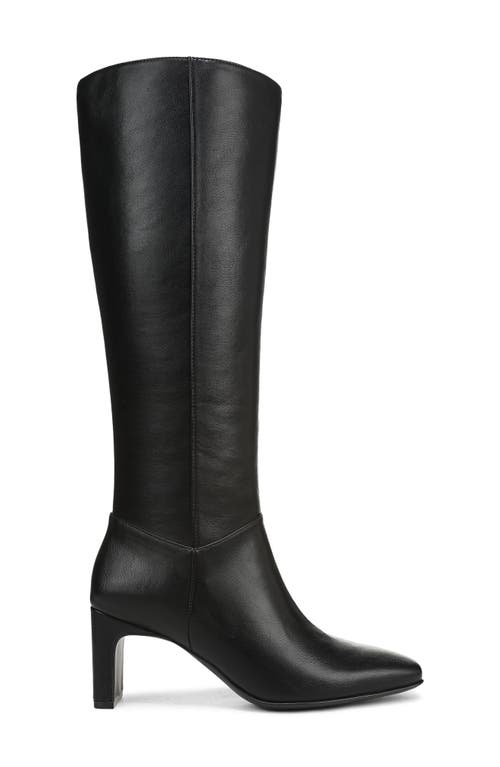 Naturalizer Nona Square Toe Boot In Black