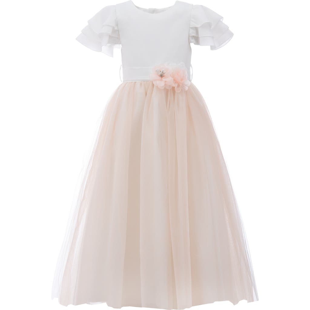 Tulleen Almeria Teacup Gown In White
