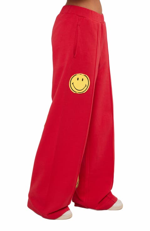 | Smiley Straight Leg Pants , Brown , X-Large , 5