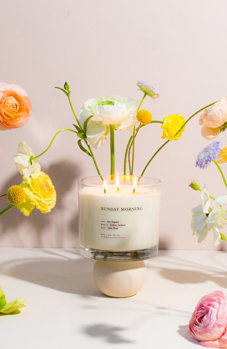 BROOKLYN CANDLE STUDIO Sunday Morning Xl 3-Wick Candle, Alternate, color, Sunday Morning