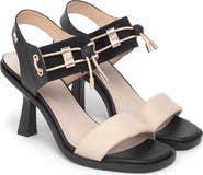NeroGiardini Bungee Ankle Strap Sandal