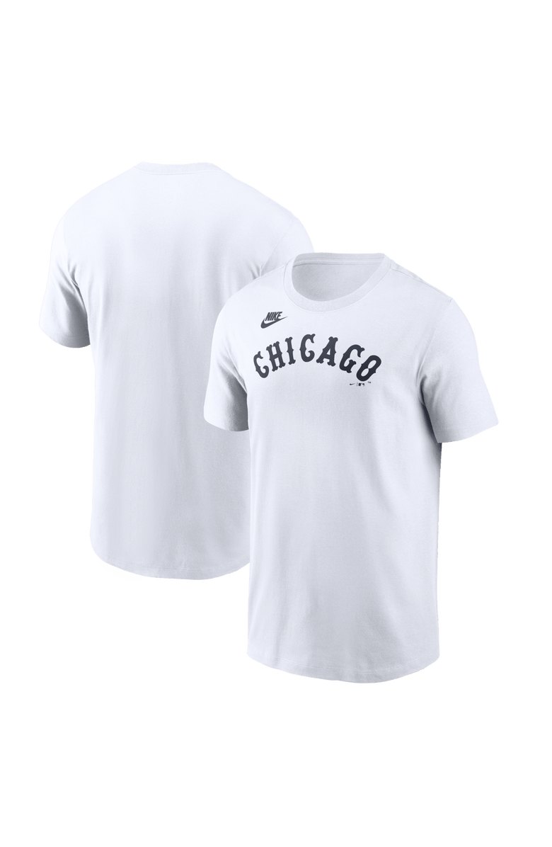 Nike Men's Nike White Chicago White Sox Cooperstown Collection Wordmark T-Shirt, Main, color, White