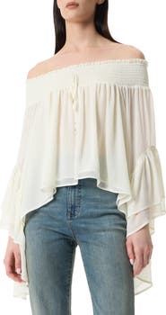 Robert Rodriguez Edith Off The Shoulder Blouse