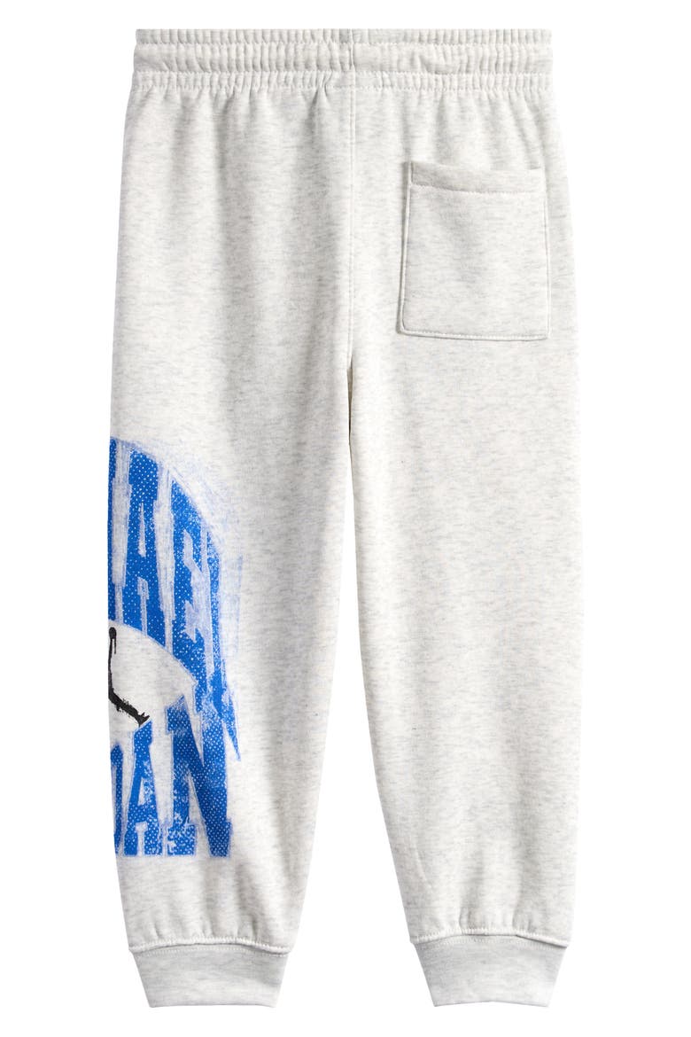 Kids' MJ MVP Fleece Sweatpants, Alternate, color, BIRCH HEATHER
