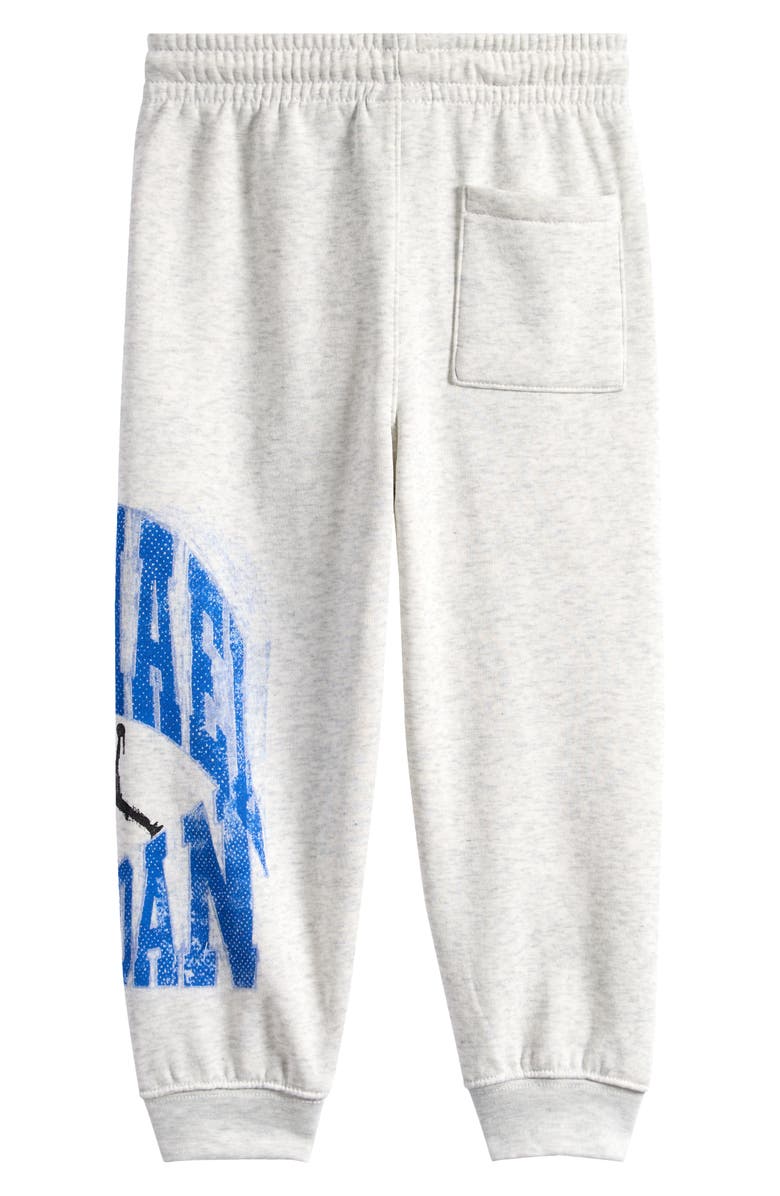Jordan Kids' MJ MVP Fleece Sweatpants, Alternate, color, Birch Heather