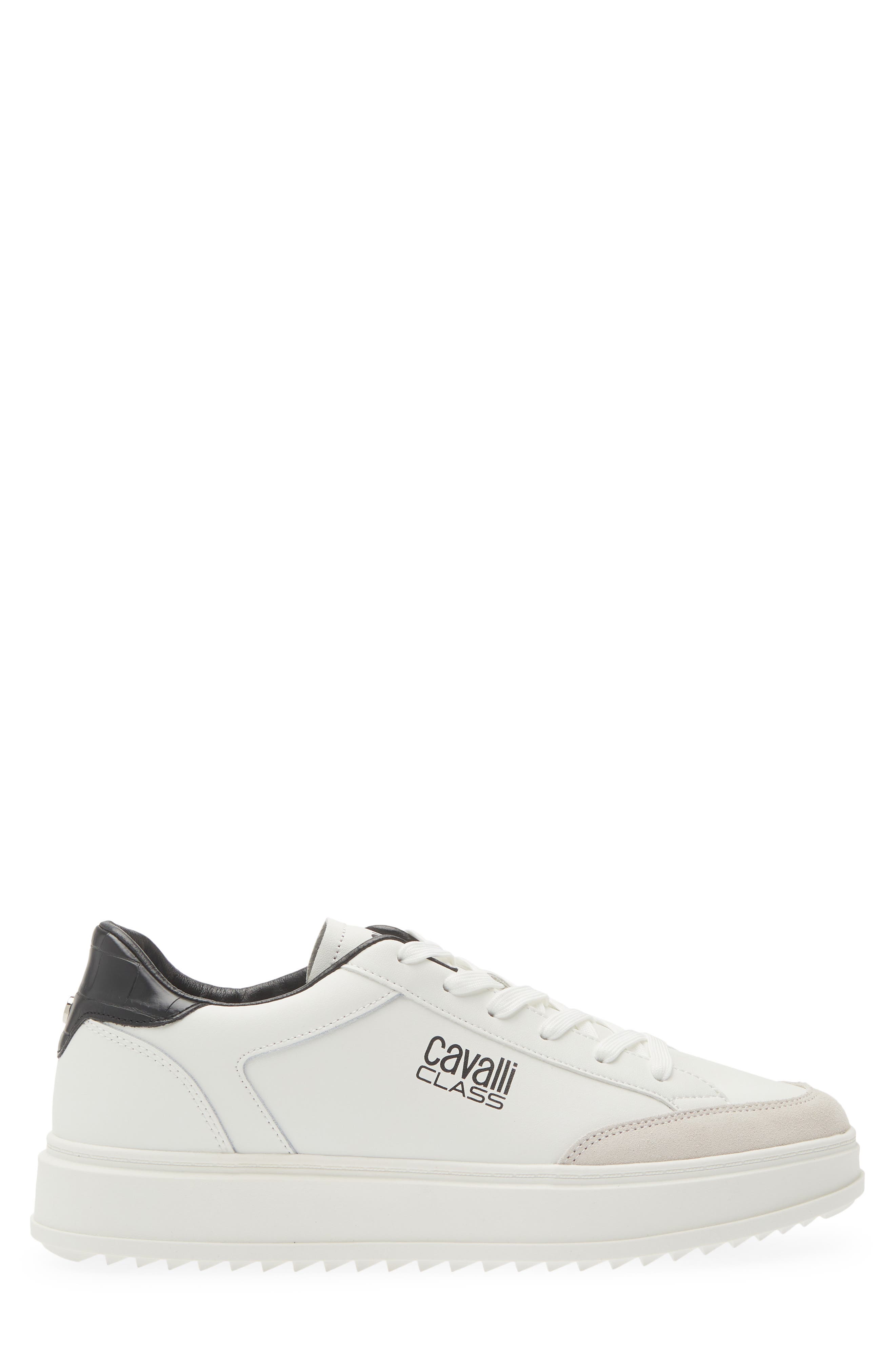 Olympia Leather Low Top Sneaker, Alternate, color, WHITE/ BLACK
