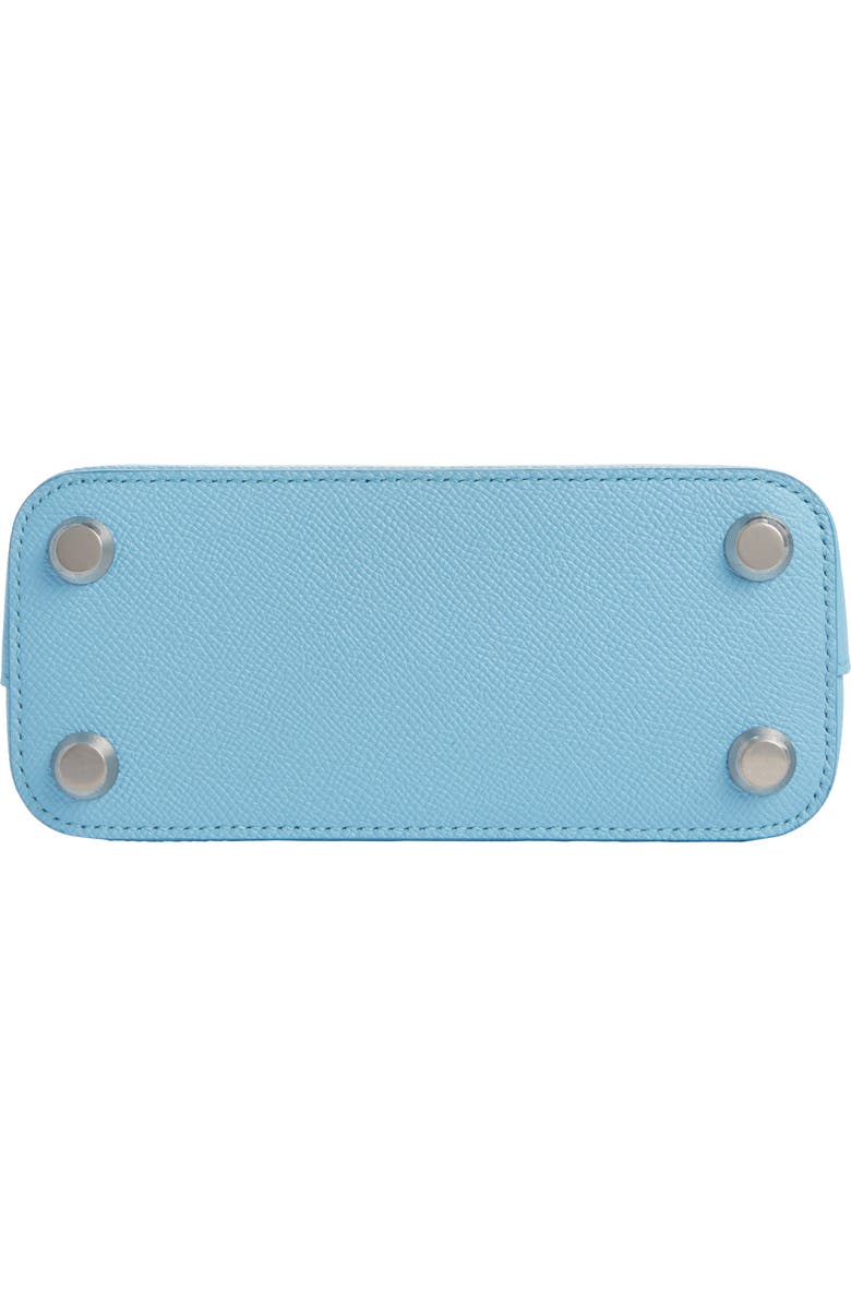 Balenciaga Extra Extra Small Ville Logo Leather Crossbody Satchel, Alternate, color,