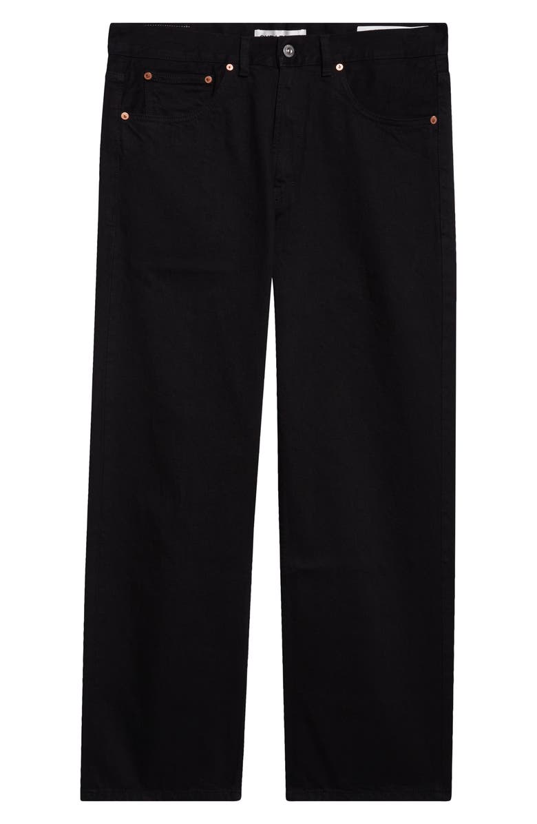 OUR LEGACY Third Cut Straight Leg Jeans, Main, color, Black Selvedge