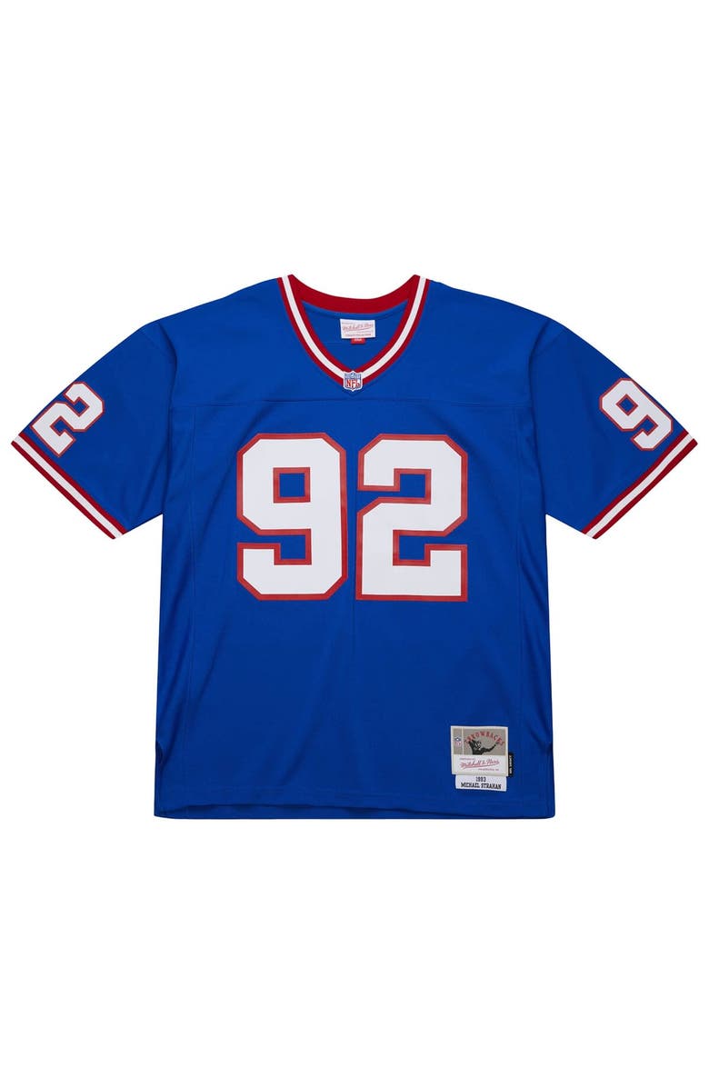 Mitchell & Ness Men's Mitchell & Ness Michael Strahan Royal New York Giants 1993 Legacy Replica Jersey, Alternate, color, Royal