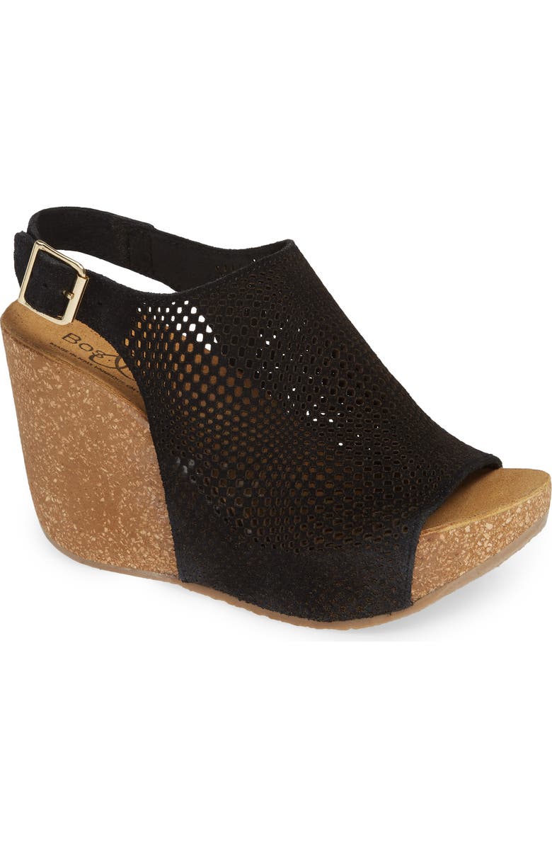 Bos. & Co. Savona Wedge Sandal, Main, color,