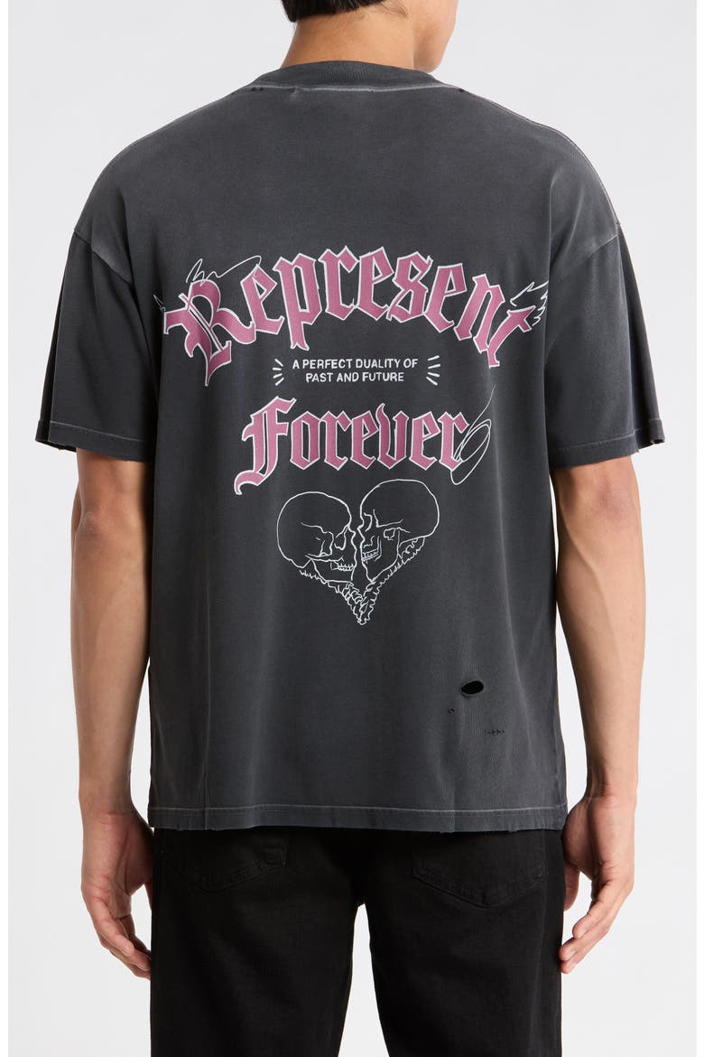 Duality Graphic Tee, Alternate, color, WASHED BLACK