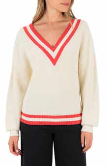 Hurley Moon & Back V-Neck Sweater