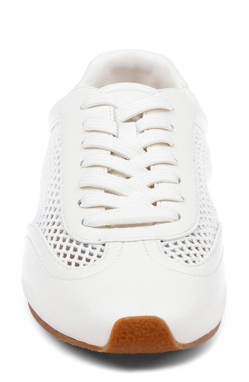 L'agence Jarah Mixed Media Sneaker In Multi