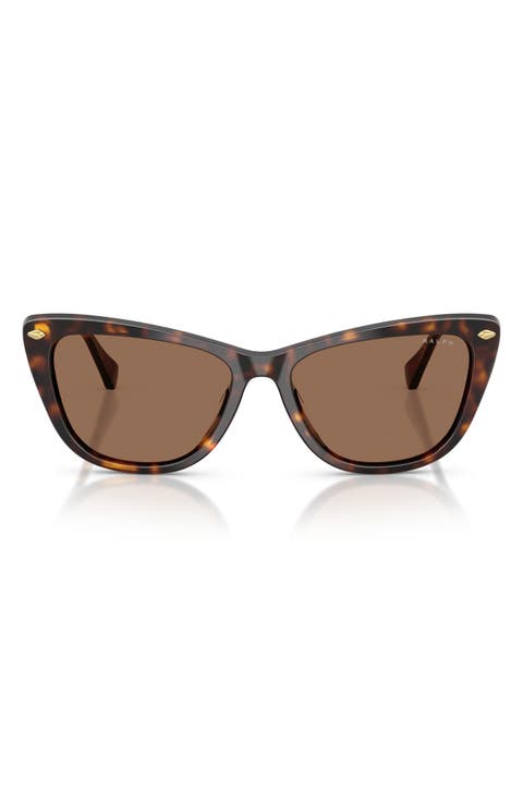 57mm Cat Eye Sunglasses