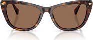 Ralph Lauren 57mm Cat Eye Sunglasses