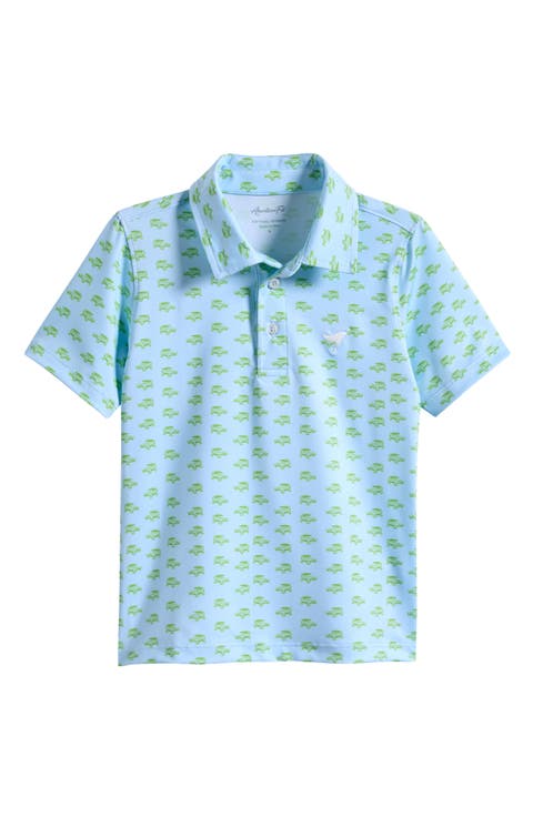 Kids' Alligator Print Polo (Toddler & Little Kid)