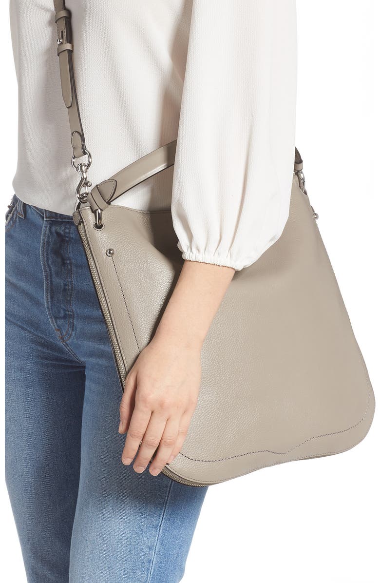 Rebecca Minkoff Jody Convertible Leather Hobo Bag, Alternate, color,